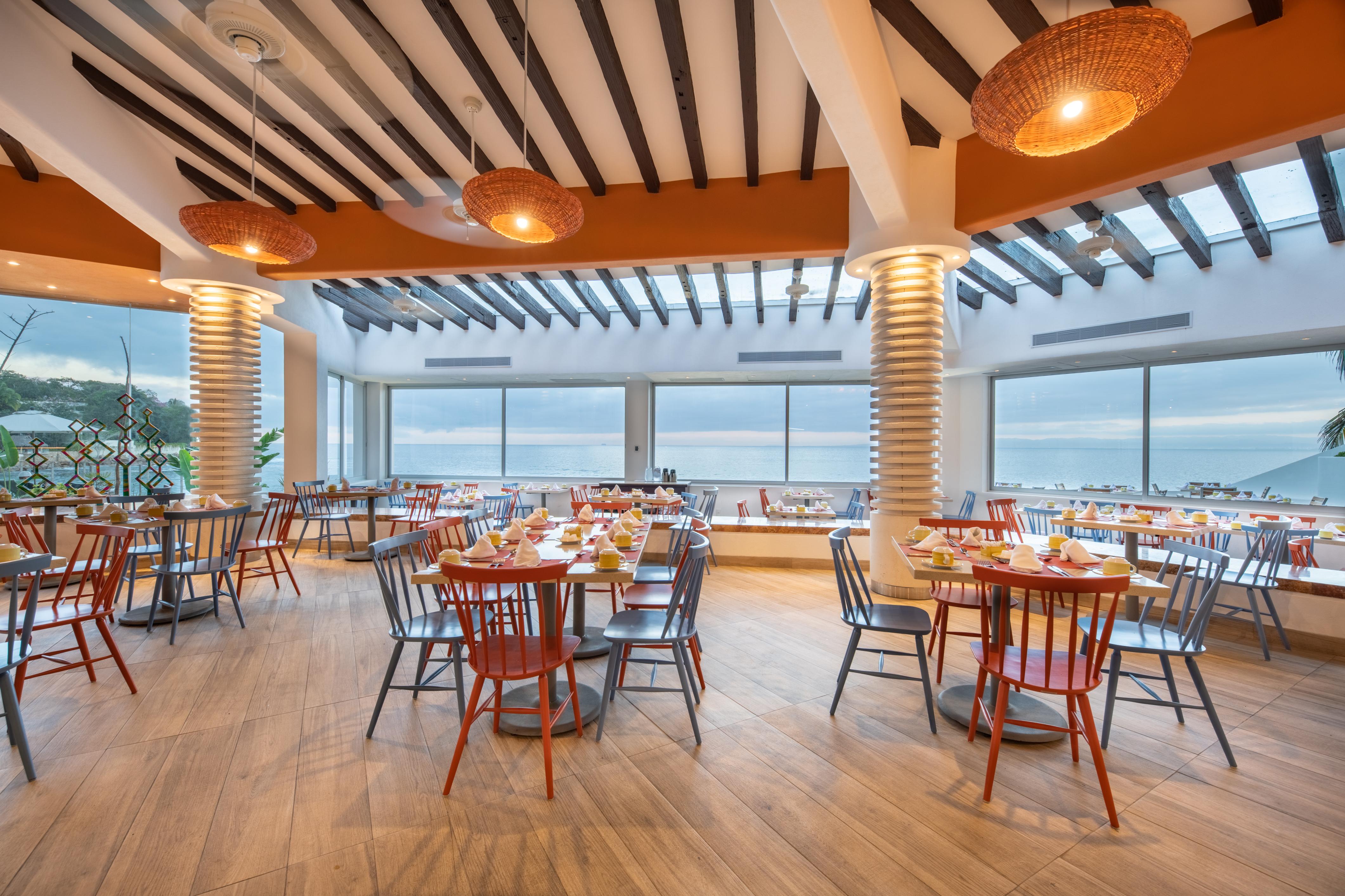 Grand Park Royal Puerto Vallarta Buitenkant foto The restaurant
